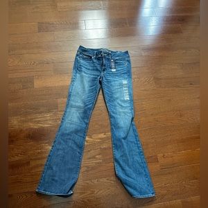 American eagle kick boot jeans, mid rise